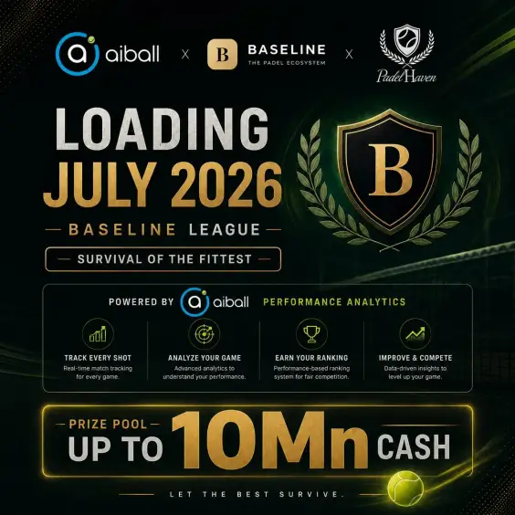 BASELINE League poster powered by AiBall